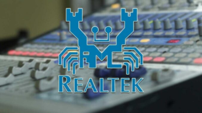Realtek Audio HD Drivers