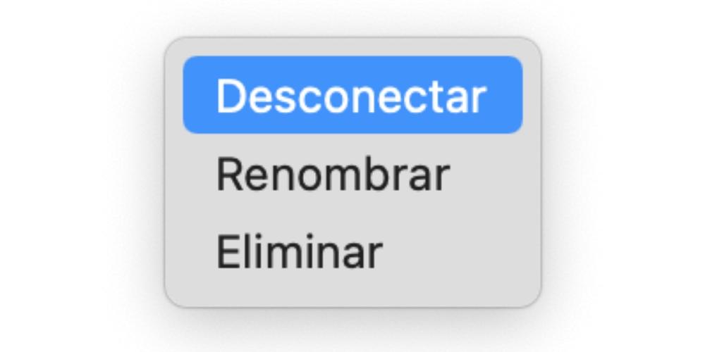 desconectar bluetooth mac