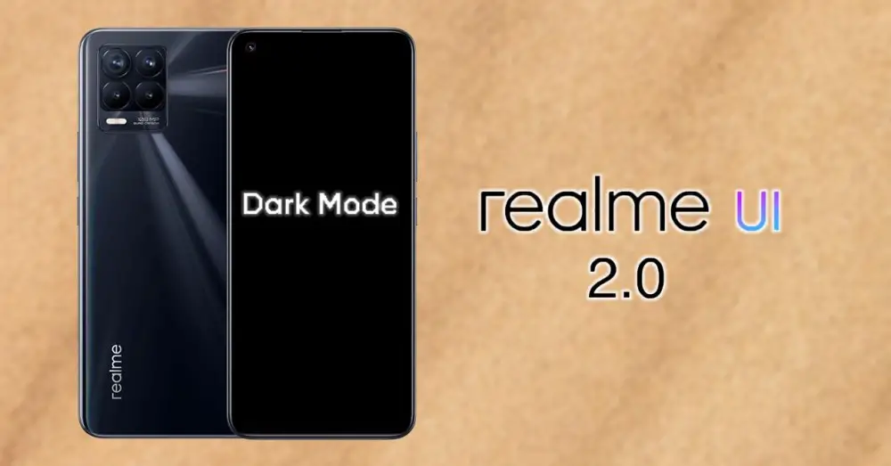 Mukauta tumma tila Realme UI 2.0: ssa