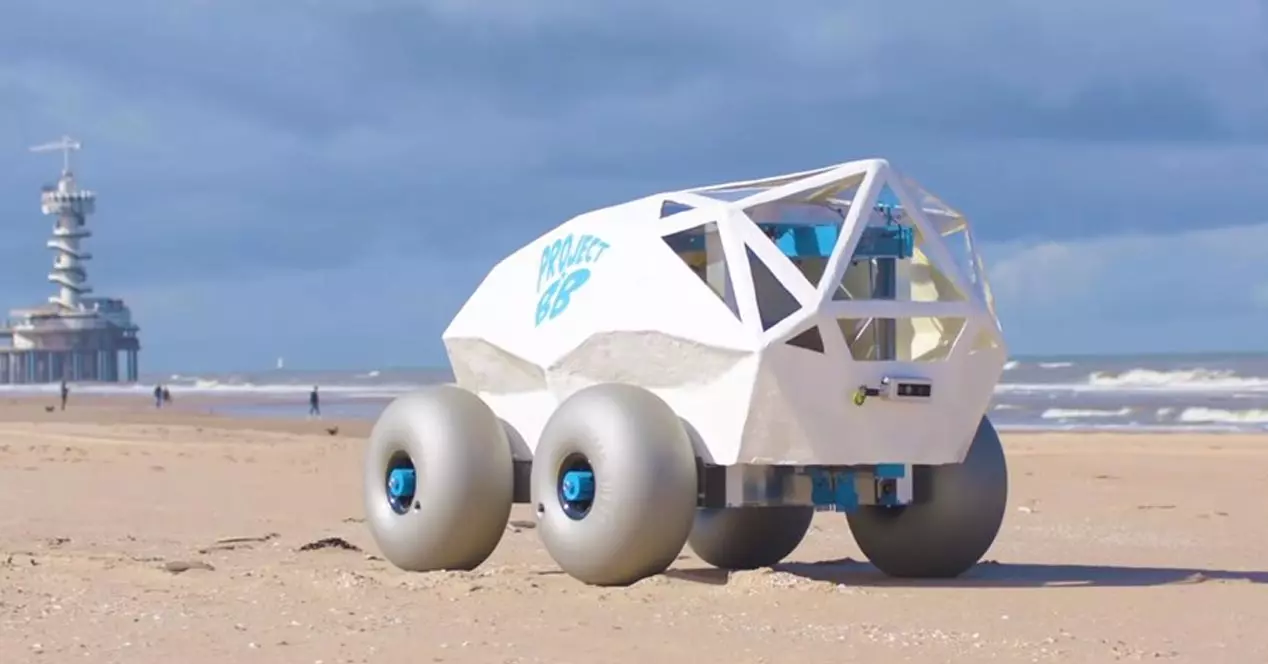 Microsoft Robot utilise une IA pour nettoyer les déchets de la plage