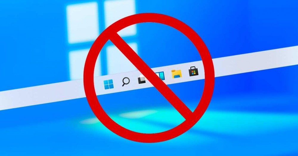Windows 11 poistaa vedä ja pudota -toiminnon tehtäväpalkista
