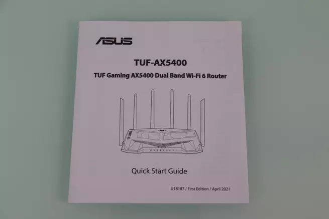 Installationsvejledning til router-spil ASUS TUF-AX5400