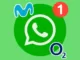O2 och Movistar Serveras också via WhatsApp