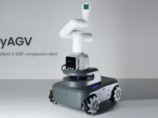 Robot autonom și braț pe 6 axe controlat de un Raspberry Pi