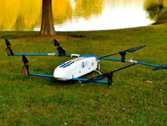 Гибридный дрон может выдерживать вес и длиться почти 4 часа полета