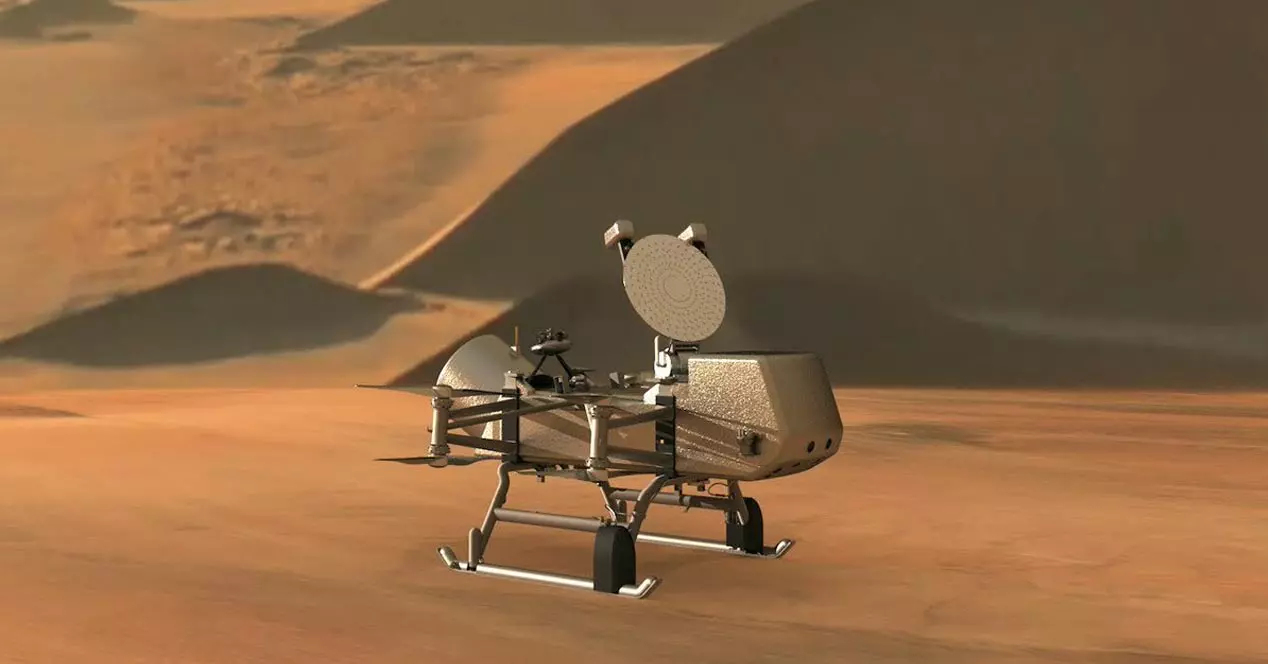 NASA Robot kommer att leta efter liv på en av Saturns månar