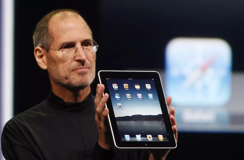 Steve Jobs en iPad