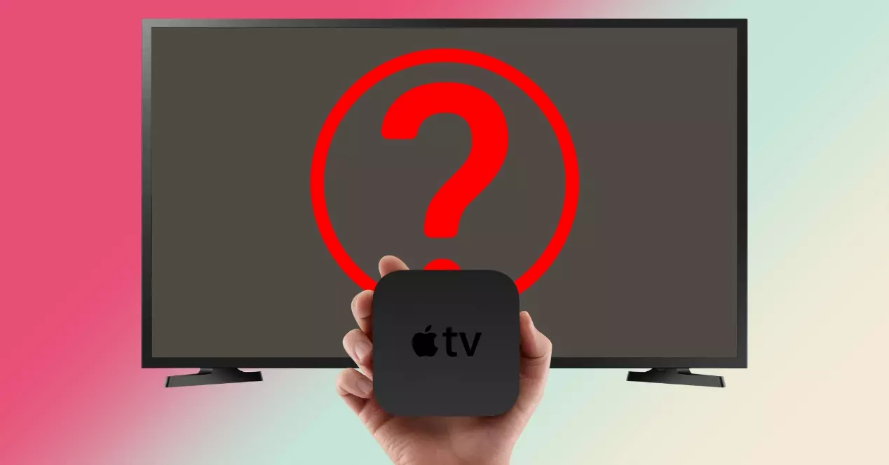 apple tv no se ve en television monitor ecran