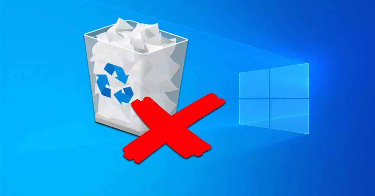 Ta bort filer i Windows utan att gå igenom papperskorgen