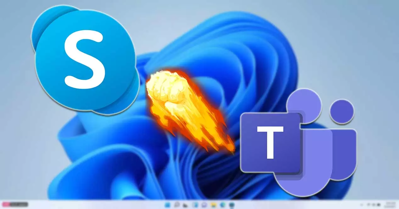 Teams ønsker Skype -nettstedet på Windows 11