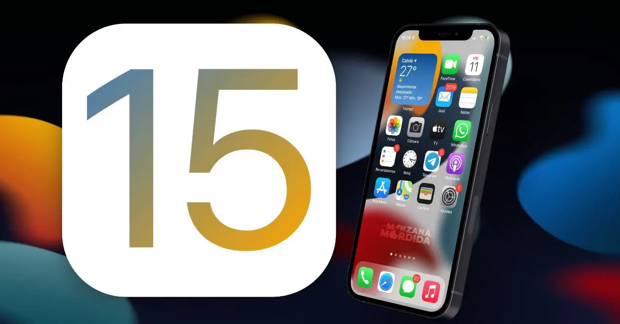 características e novidades de ios 15 en iphone