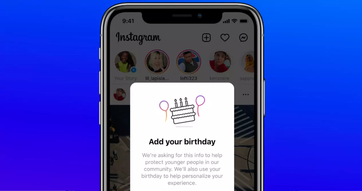 Instagram comptera les bougies sur votre gâteau pour deviner votre âge