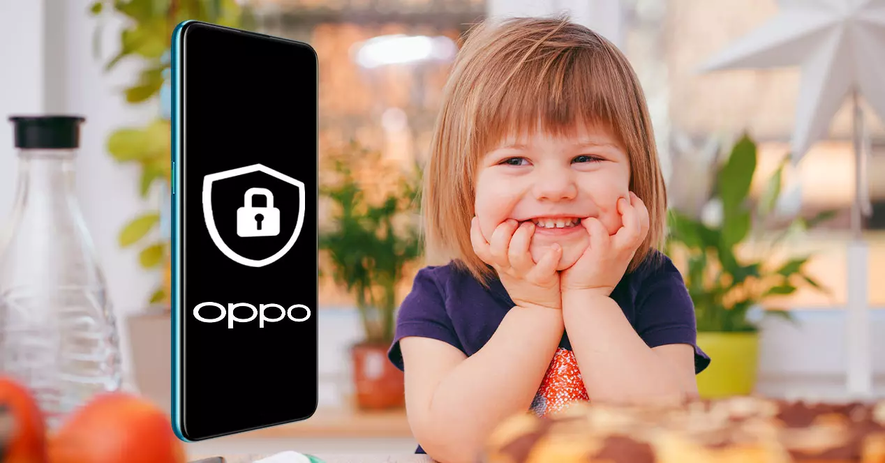 konfigurera barnens utrymme för barn på OPPO -mobiler