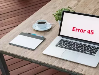 Error code 45 on the network card