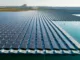 there are floating solar panel plants