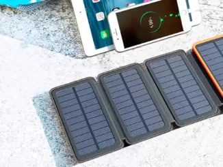 Accessories to charge the mobile with solar panels