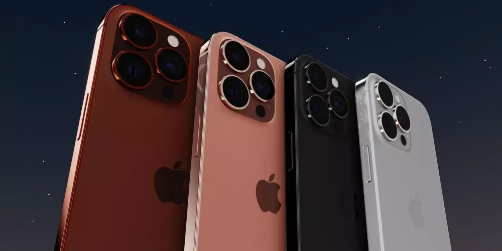 Возможные цвета iphone 13 pro