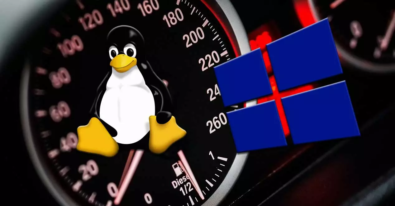 Linux требует меньше ОЗУ и ЦП, чем Windows