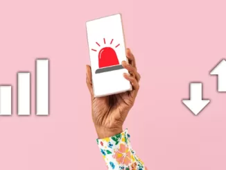 put an alert to avoid wasting your mobile data