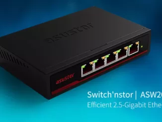 ASUSTOR lansează primul său switch 2.5G Multigigabit