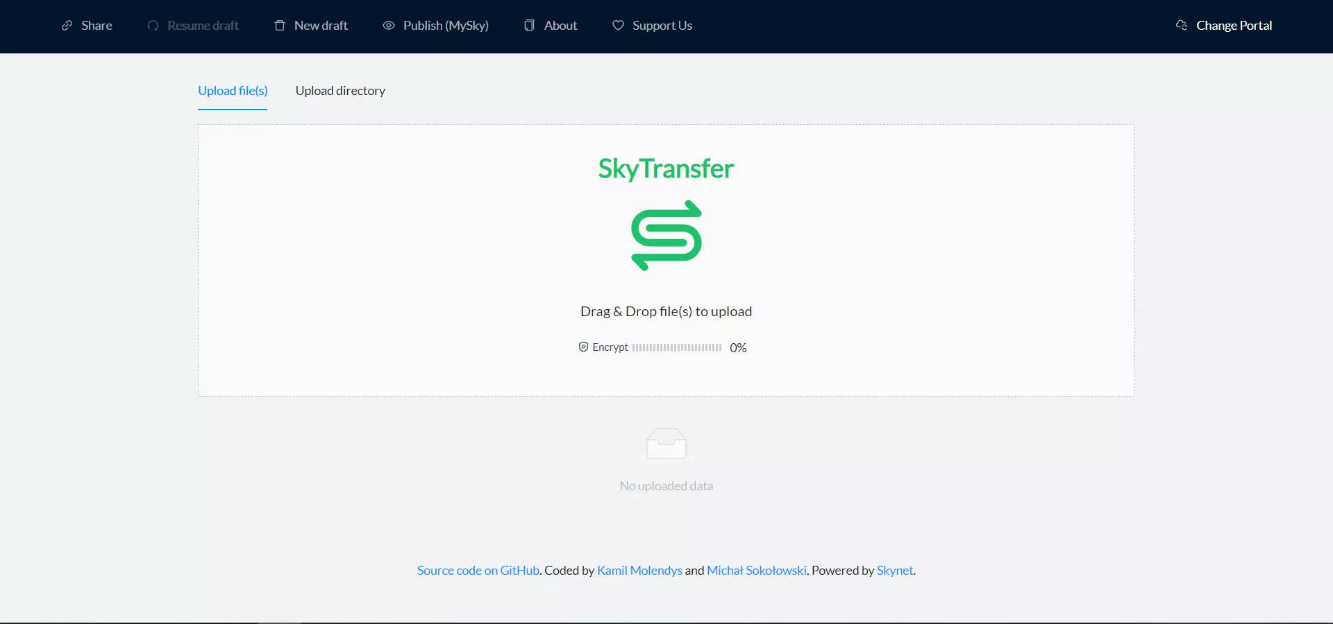 Utilizați SkyTransfer