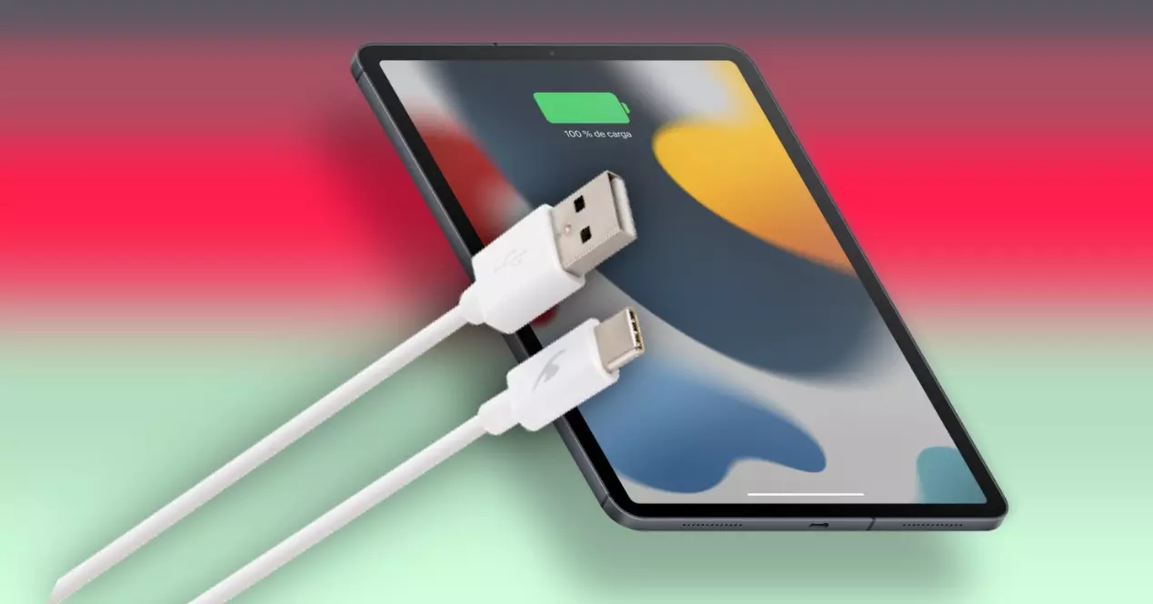 charge the iPad battery with other chargers