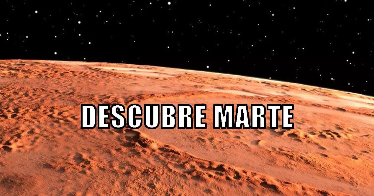 What landscapes are there on Mars