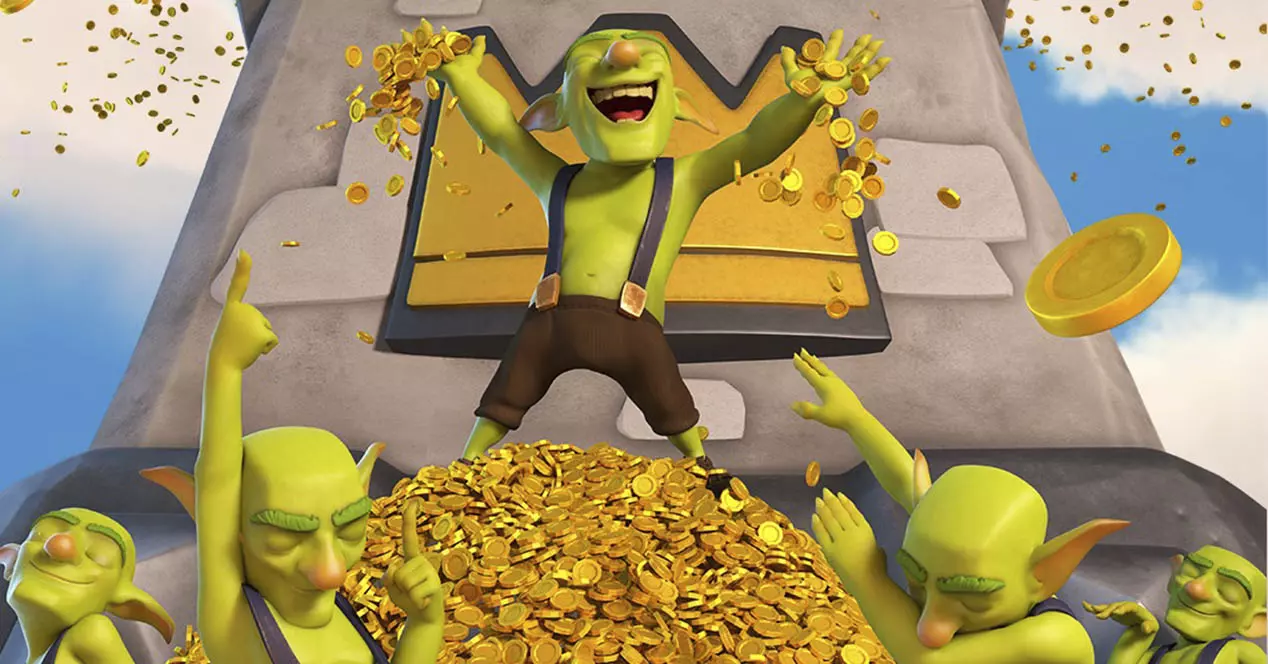 Fusk i Clash Royale för att få gratis guld