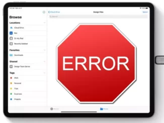 My iPad doesn't recognize external drives