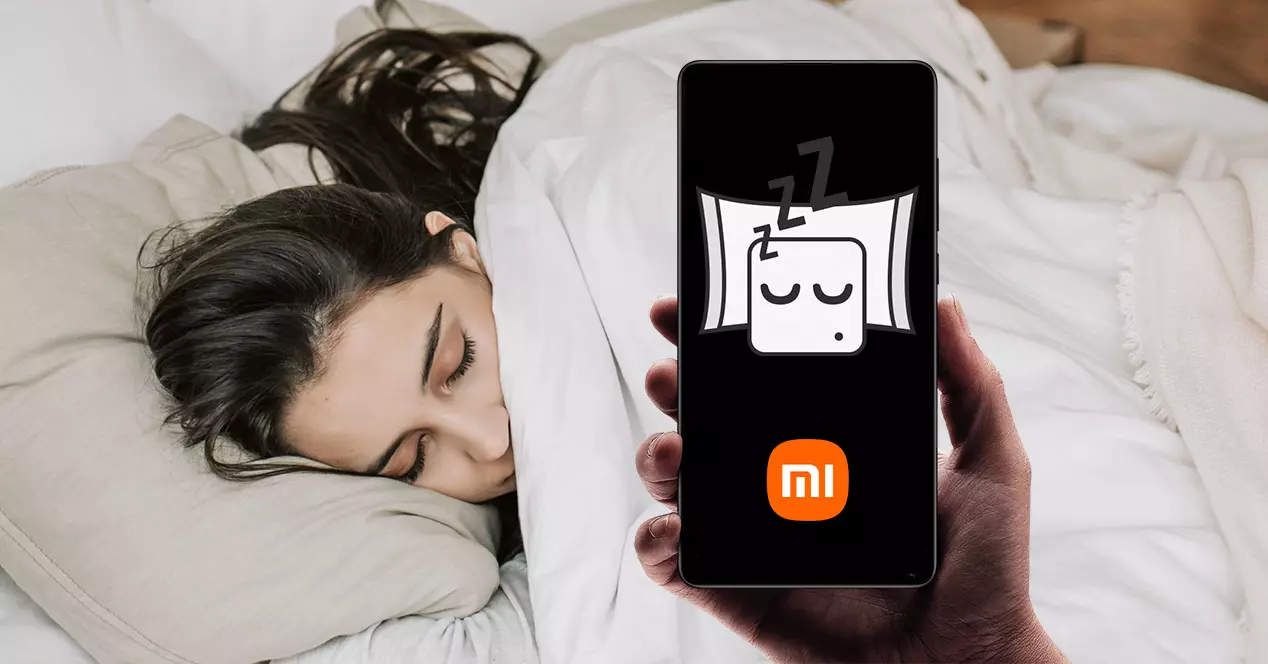 analyze the quality of sleep with a Xiaomi mobile