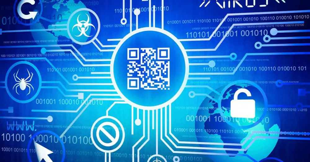 Can viruses enter the mobile when reading a QR code