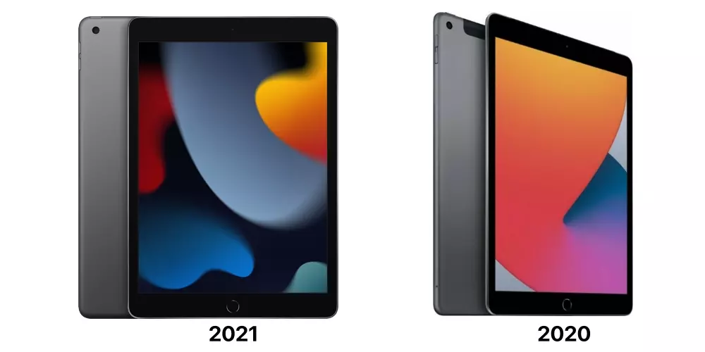 ipad 2020 และ ipad 2021