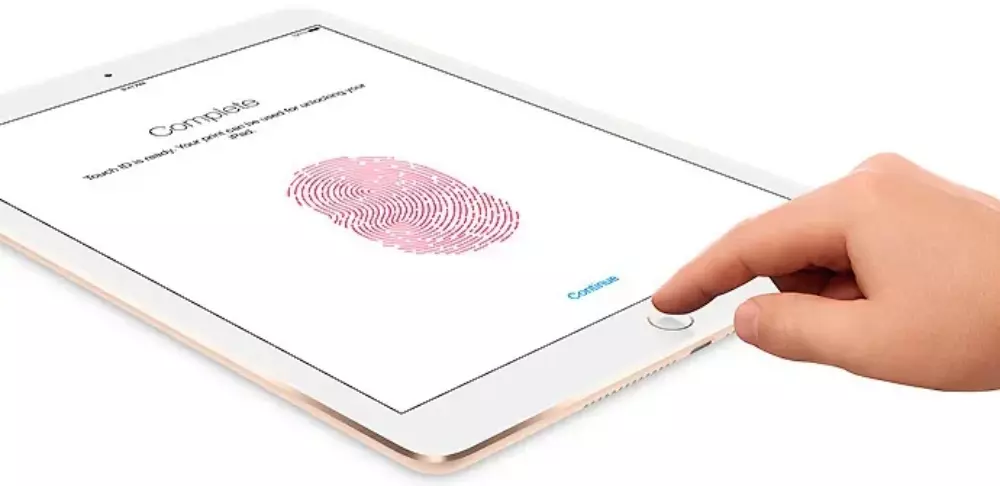 Touch ID sur iPad
