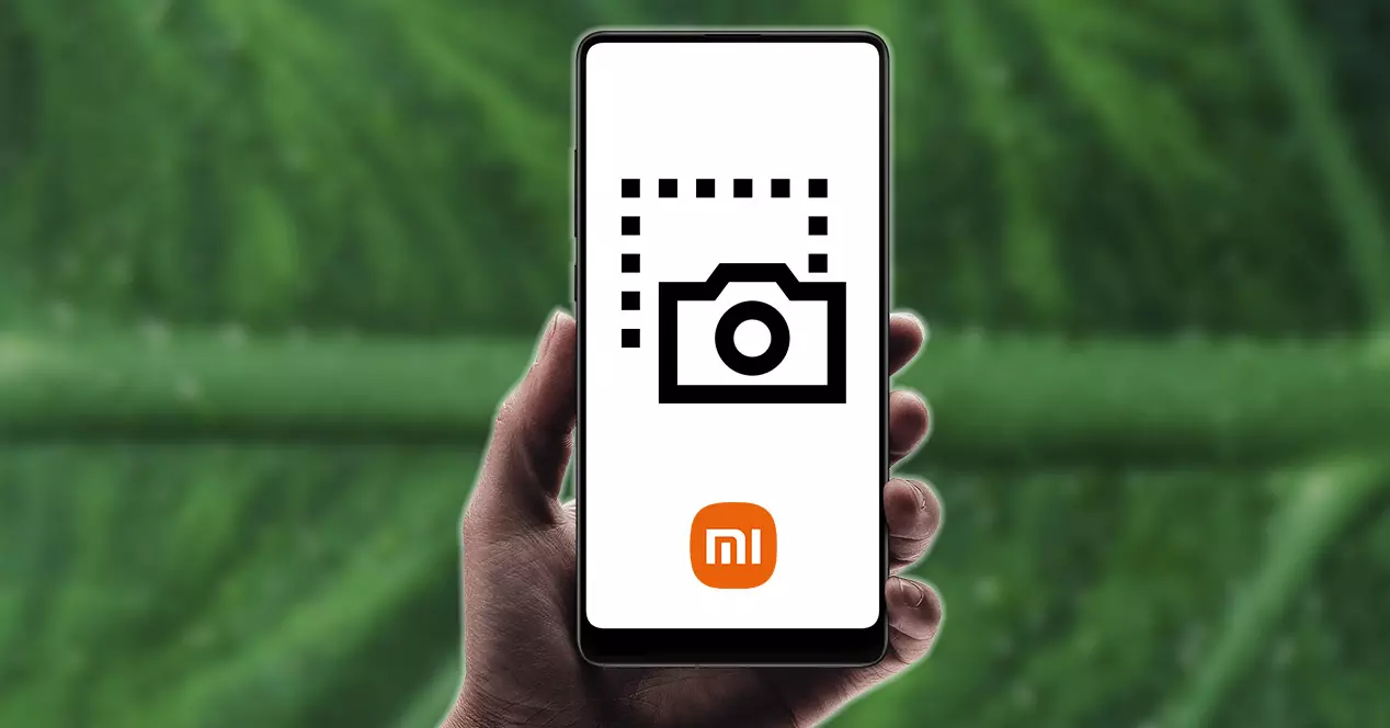 fånga en del av skärmen på Xiaomi -telefoner med MIUI