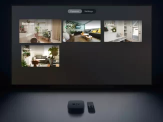 view security camera notifications on Apple TV