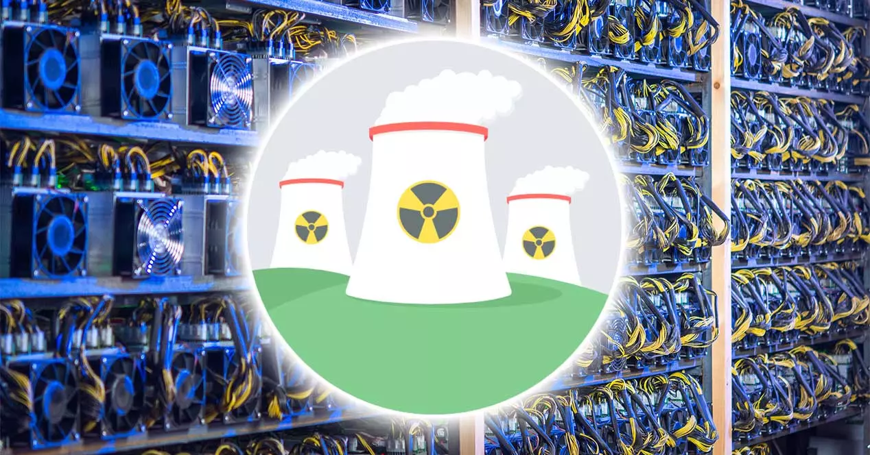 Mining Bitcoin with nuclear energy