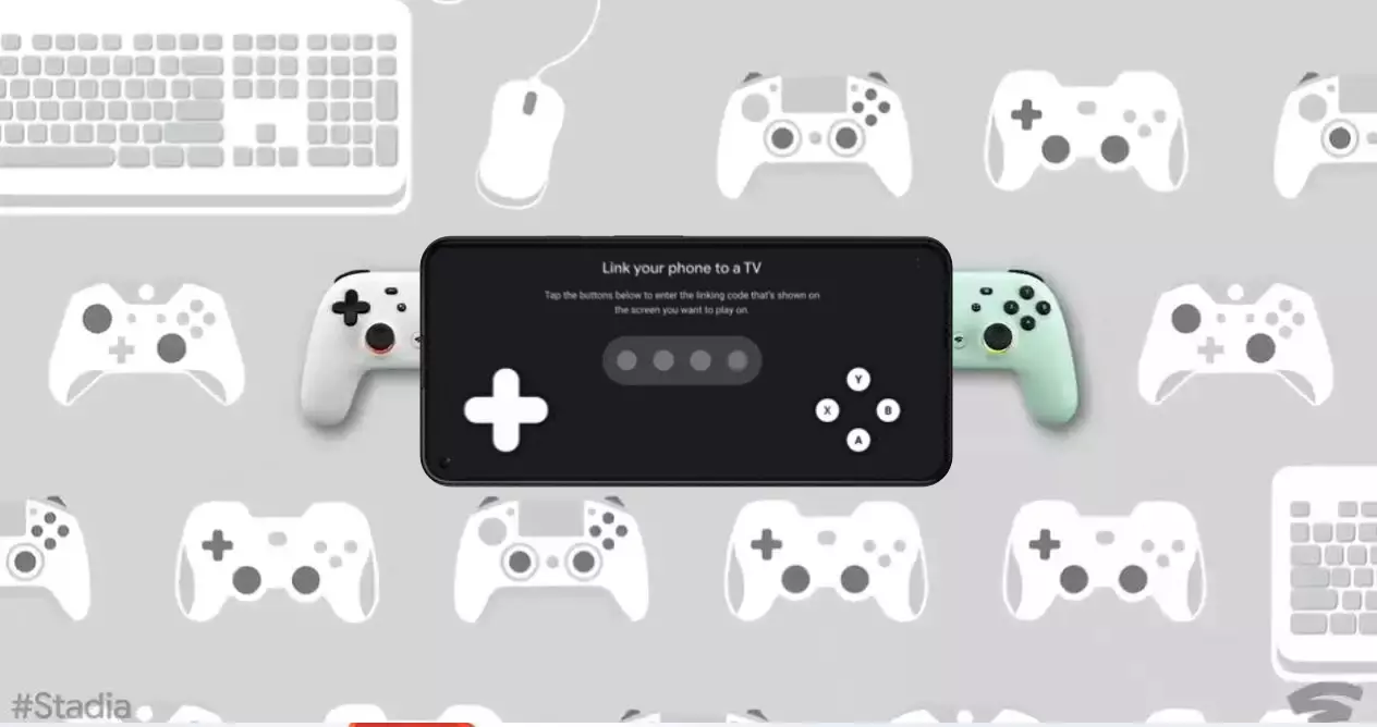 bruge din mobil som en Google Stadia -controller