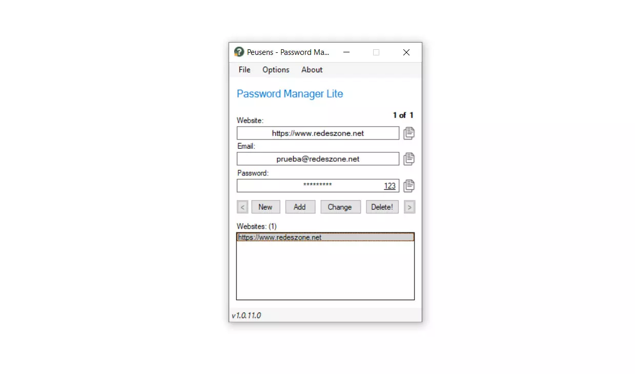 Brug Password Manager Lite