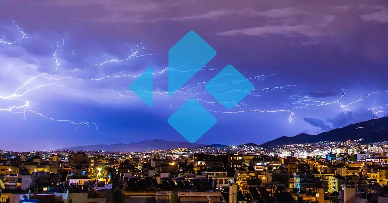 How you see the weather in your city with Kodi