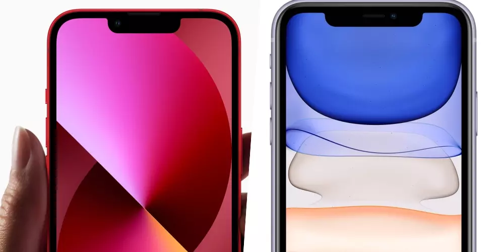 iphone 11 y 13