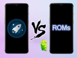 differences between a mobile launcher and a ROM