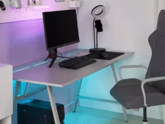 The cheapest setup you can mount with IKEA furniture