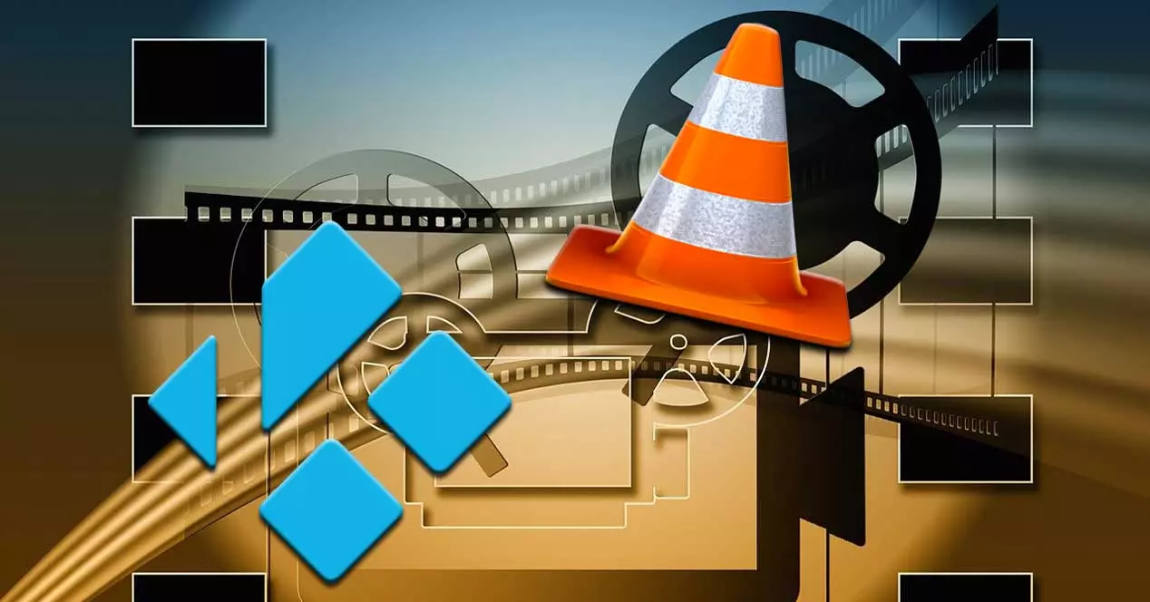 Use Kodi sobre VLC