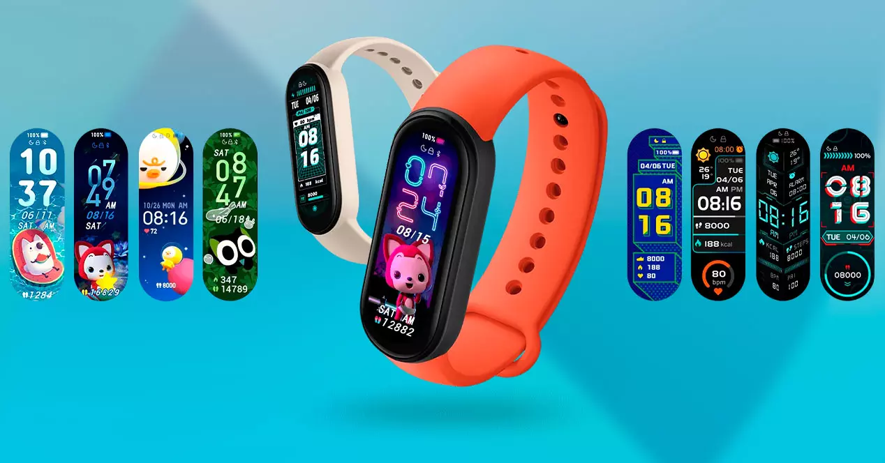 download and install new spheres on the Xiaomi Mi Band