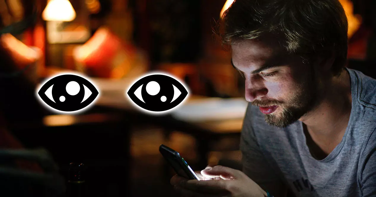 protégez vos yeux de l'écran du mobile