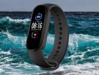 înotați în mare cu Xiaomi Mi Band