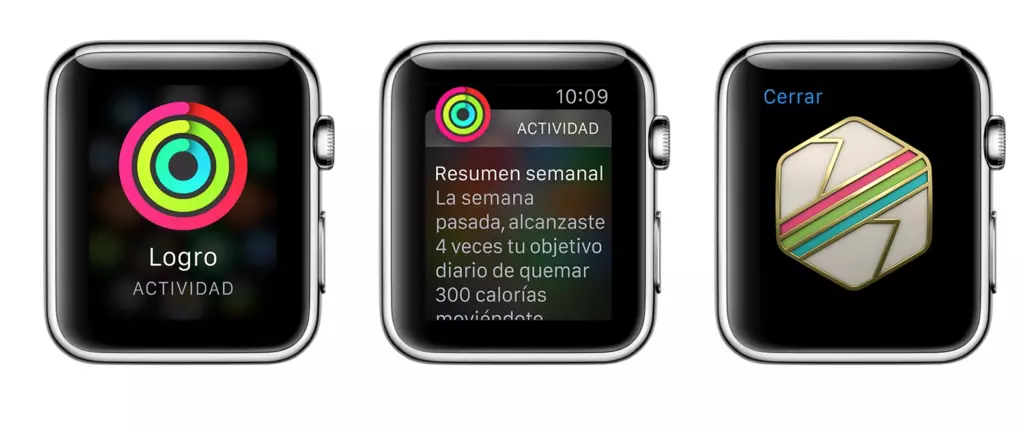 Anillos activitate Apple Watch