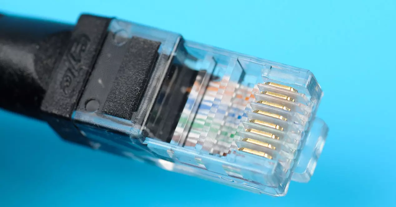 Aansluitingen voor kabel Ethernet