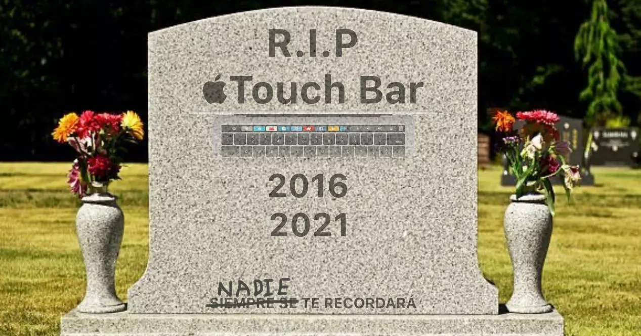 Apple removed the Touch Bar from MacBooks