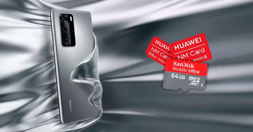 corrigir problemas com o MicroSD ou NMCard na Huawei